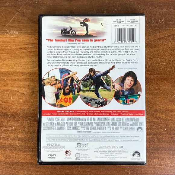 DVD LOT 3 COMEDY MOVIES  - Hitch - Kicking & Screaming - Hot Rod  *EUC* - Picture 13 of 16